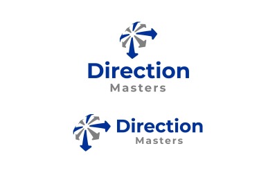 Logo DirectionMasters, logo de connexion, logo Way Finder