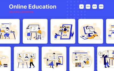 M236_ Online Eğitim İllüstrasyonları