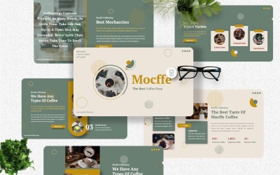 Mocffe - Modèle Powerpoint de café