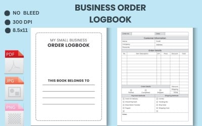 Modelo de formulário de pedido personalizado, modelo de formulário de pedido de compra