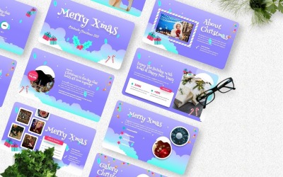 Santta - vánoční šablony klíčových poznámek