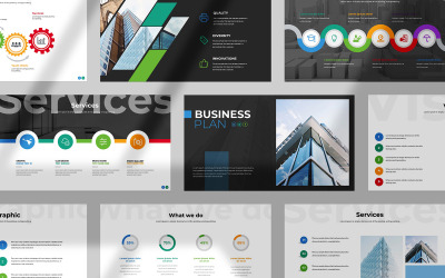 Businessplan PowerPoint-Präsentation;.