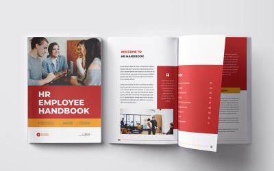 HR-handbok och medarbetarhandbokdesign