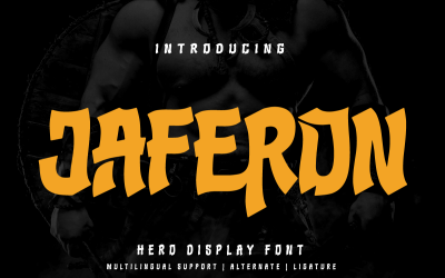 Jaferon | Visa Hero Font