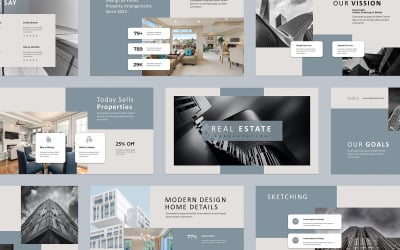 Шаблон презентации недвижимости.,.