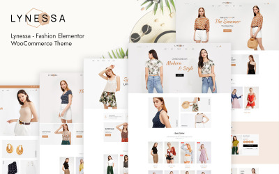 Lynessa - Fashion Elementor WooCommerce-tema