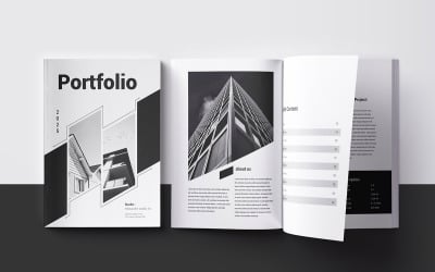 Diseño de diseño de cartera de interiores de arquitectura