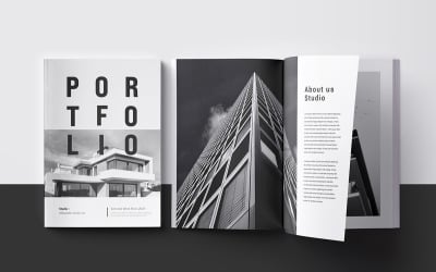 Professonal Modern Portfolio Mall Layout Design