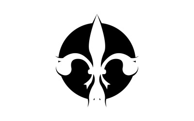 Logo šablony symbolu ikony kopí v63