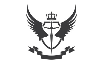 Icona del logo del re signore della spada e della corona v43
