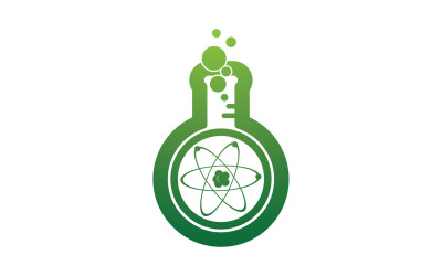 Laboratoria bootle ikona logo wektor v18
