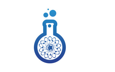 Laboratoria bootle ikona logo wektor v8