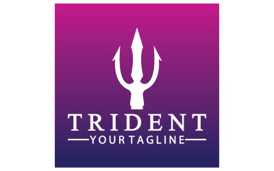 Tridente mágico trisula vector v15