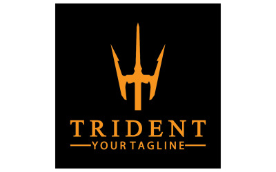 Tridente mágico trisula vector v20