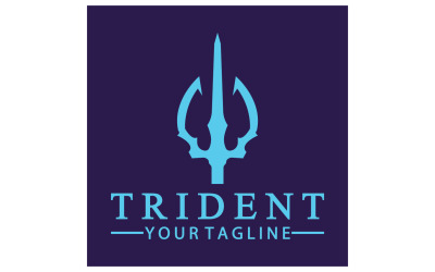 Tridente mágico trisula vector v23