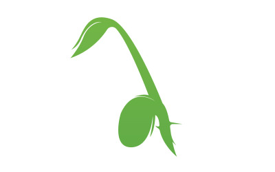 Seeds sprout sprouts template logo v25