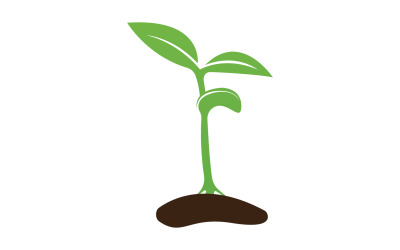 Seeds sprout sprouts template logo v27
