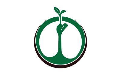 Seeds sprout sprouts template logo v31