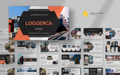Loggerca - Logistics &amp;amp; Delivery Google Slides Template