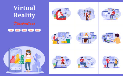 M419_Virtual Reality Illustration Pack