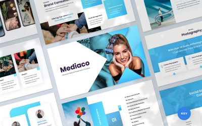 Šablona prezentace Mediaco - Media Kit