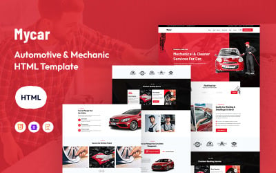 Mycar – Automotive &amp;amp; Mechanic Website Template