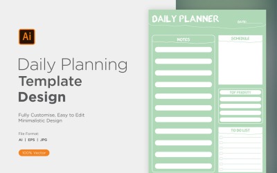 Dagsplanerare Sheet Design 22
