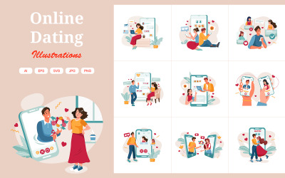 M435_ Online seznamka s ilustracemi