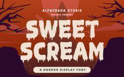 Sweet Scream - відображення шрифту