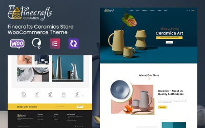 Finecraft - WooCommerce Theme For Home Decorative, Ceramics &amp;amp; Pottery