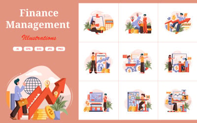 M471_ Finance Management Illustration Pack