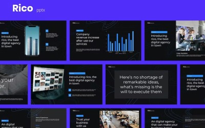 Rico - PowerPoint de Negocios Digitales
