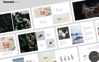Rumark - 现代最小主题演讲模板