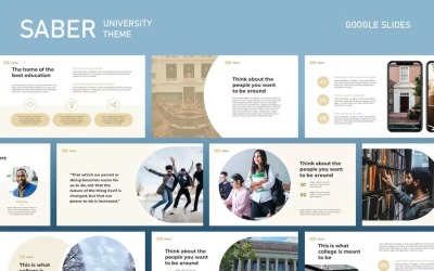Saber - Education Template Google Slides