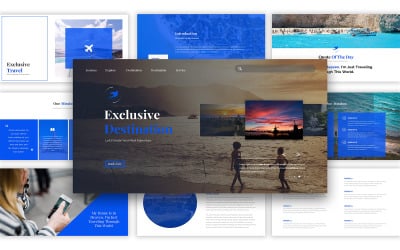 Exclusive Travel Agency Google Slides Presentation