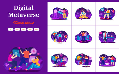 M529_ Dijital Metaverse Çizim Paketi
