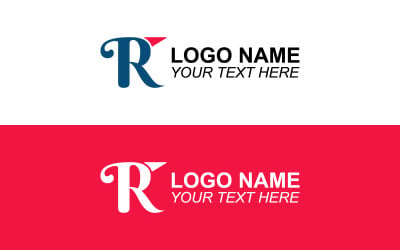 Branding Vector R logósablon