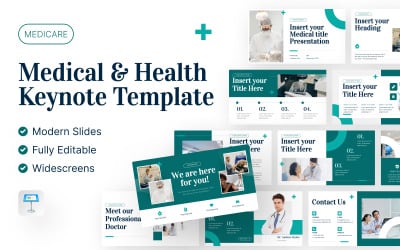 Medicare - Medical and Health Keynote Presentation Template