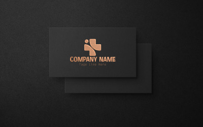Design astratto del logo aziendale