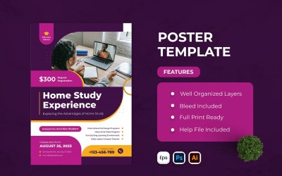 Home Study Experience Poster