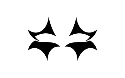 Logotipo criativo da máscara de olhos Jokar
