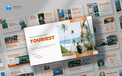 Touriest - Modèle Keynote pour les voyages et le tourisme