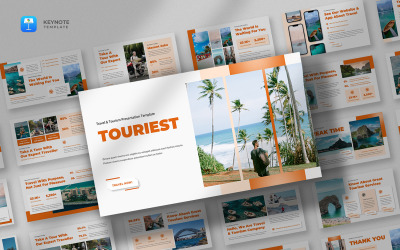 Touriest – шаблон доповіді про подорожі та туризм