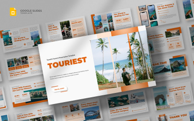 Touriest – Utazás és turizmus Google Diák sablon