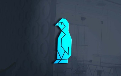 Kreatives Pinguin-Logo-Design für Ihr Unternehmen