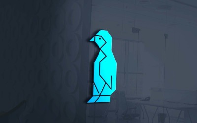 Креативний дизайн логотипу Penguin для вашого бізнесу