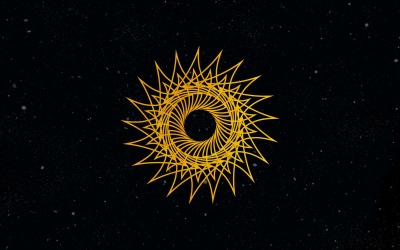 Kreatywny projekt logo złotego kwiatu w stylu vintage 13