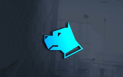 Новый креативный дизайн логотипа бренда Dog для вашего бизнеса