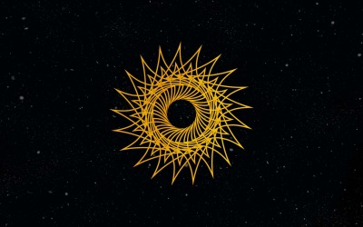 Yaratıcı Altın Vintage Çiçek Logo Tasarımı 13