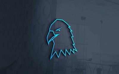 Design creativo del logo dell&amp;#39;Aquila - marchio